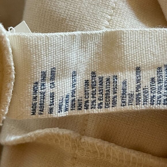 American Eagle Outfitters Ivory Fringe top  Tank Festival Boho Western size 0 - Picture 10 of 10